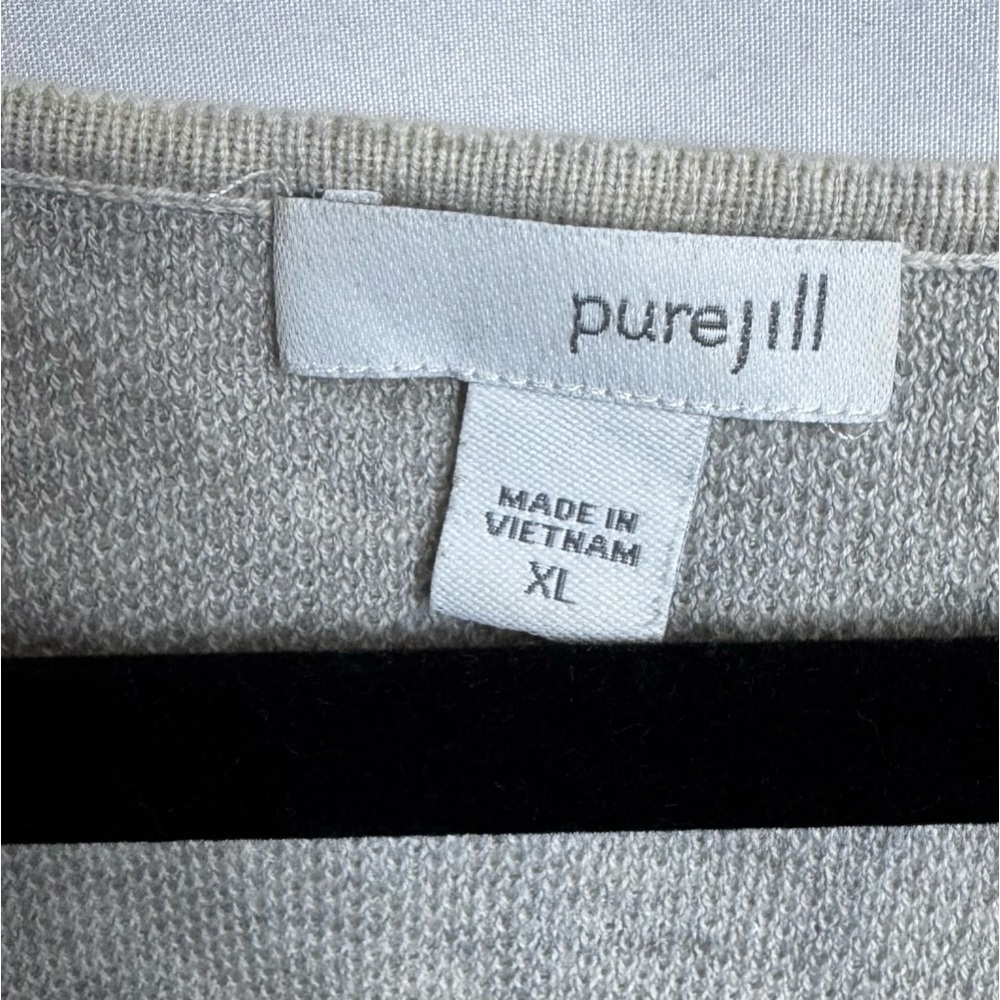 J Jill Pure Jill Soft Knit Ombre Tunic Sweater Size XL - Picture 3 of 10